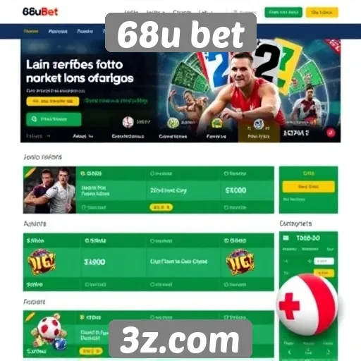 Facilidade de navegação e usabilidade do site 68u bet